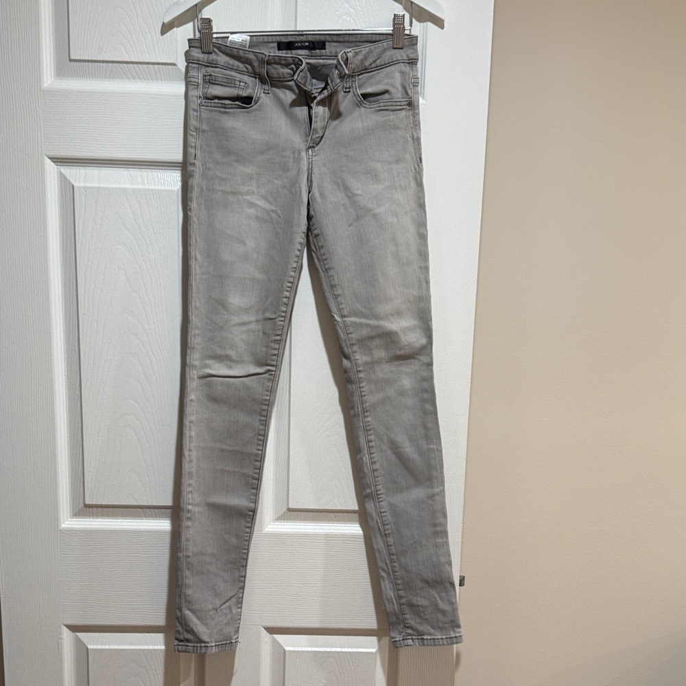 Joe's Jeans Women's Skinny Jeans — Light Gray Size 26 GUC